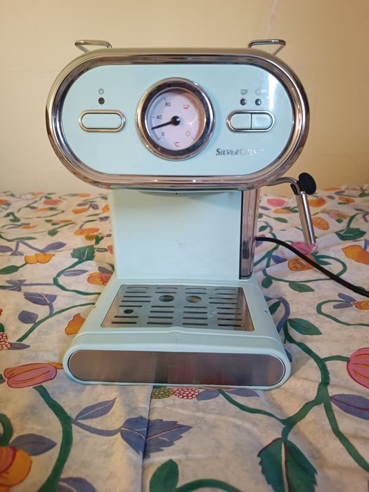 Coffee Machine and Cast Iron Pot