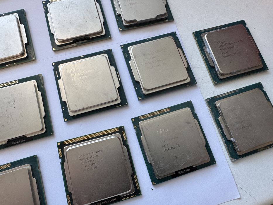 Процесори intel + xeon ( 36шт лот )
