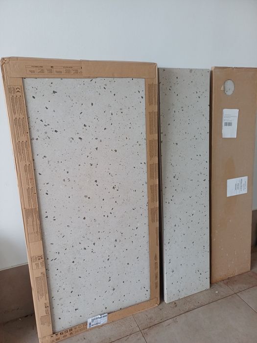 Gres stracciatella grey mat rectified 59,8x119,8 senti ceramica