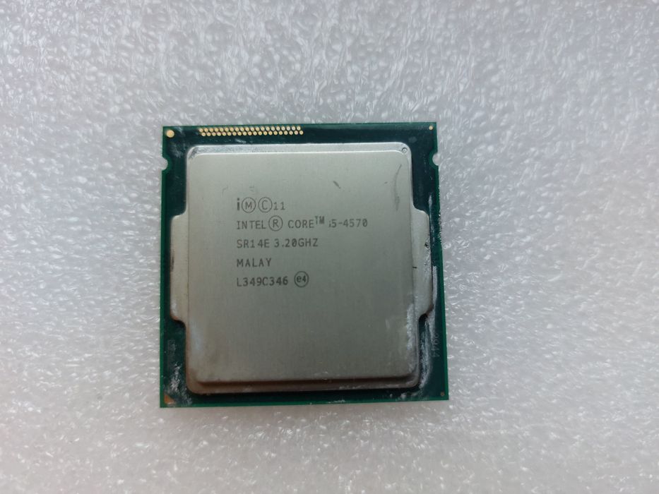 Procesor Intel i5 4570 3.2 GHz chłodzenie i pasta