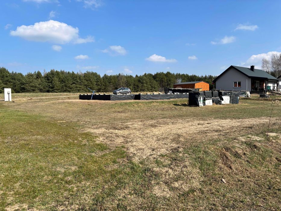 Inwestycja: Działka 1000 m² + rozpoczęta budowa Dom w nerinach / Śniadówko - Widok 3