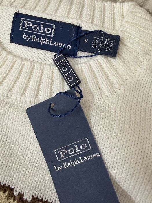 Светр Ralph Lauren з ведмедиком S-M