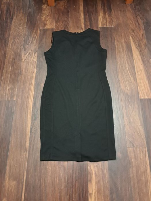 Elegancka czarna sukienka XXL damska
