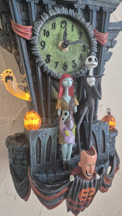 Zegar scienny Tim Burton Miasteczko Halloween U