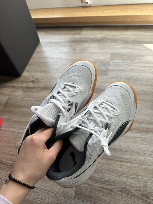 Puma Solarflash II  кросівки пума чоловічі соларфреш білі  42 р