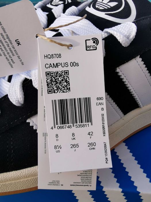 Adidas Campus 00s Black 42