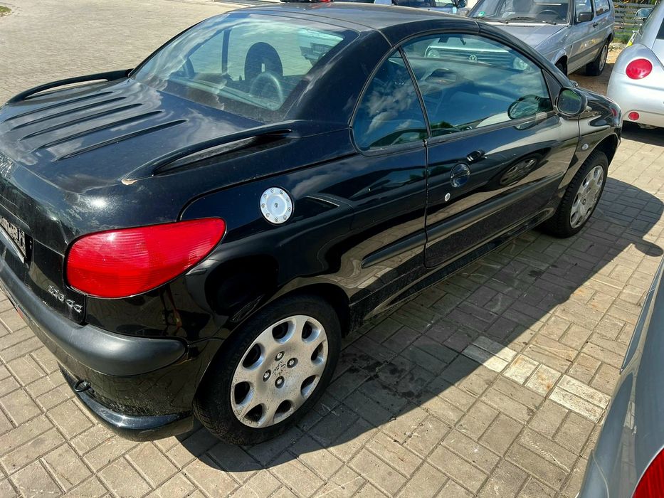 Peugeot 206cc 1.6benzyna 2002rok z Niemiec