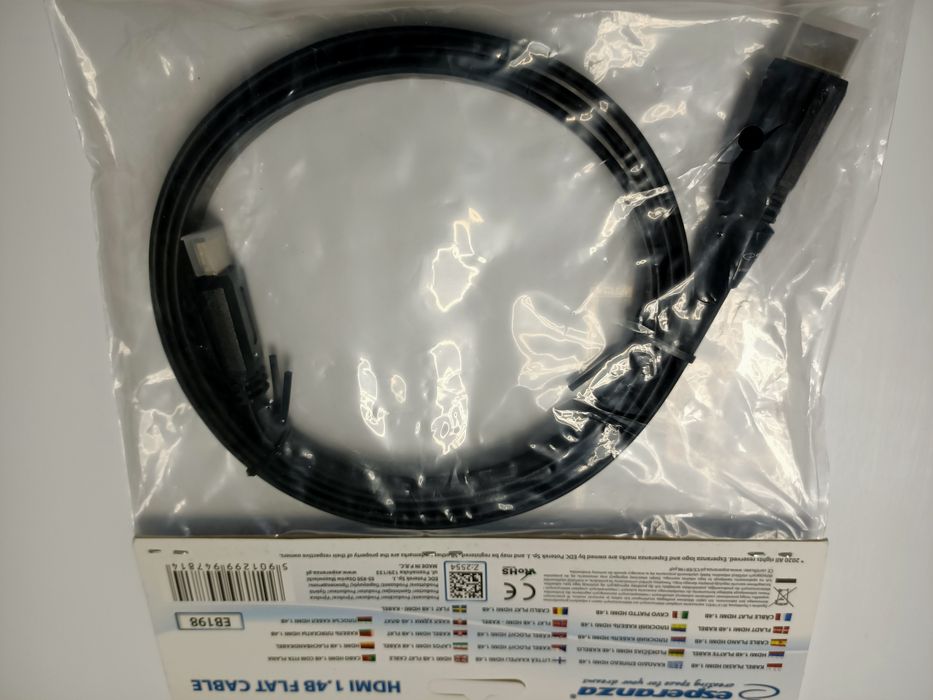 Kabel HDMI 1.4 b płaski