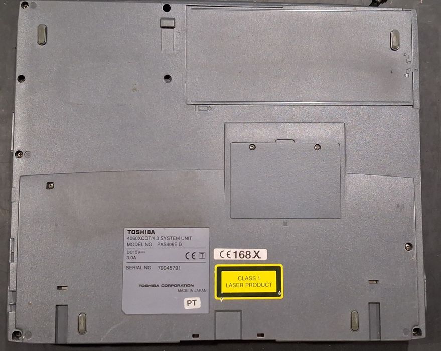 Vendo portátil Toshiba 4060XCDT 4,3