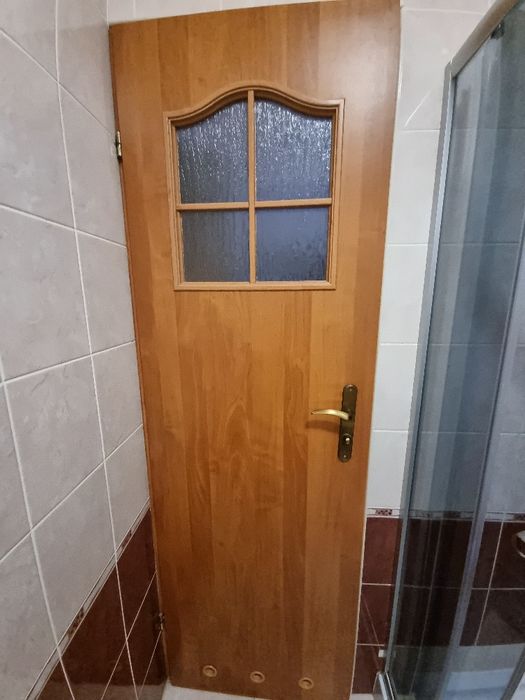 Drzwi łazienkowe olcha 60cm
