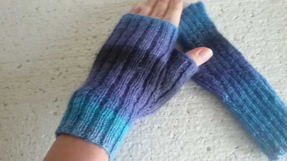 Мітенки "Джинс" подовжені