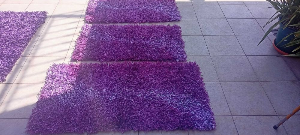 Conjunto de tapetes de quarto