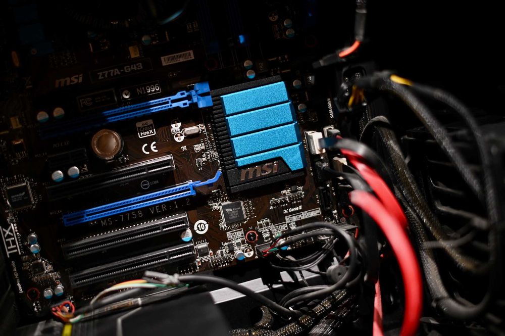 MSI Z77A-G43 (LGA1155, DDR3) – sprawna płyta główna + procesor i5