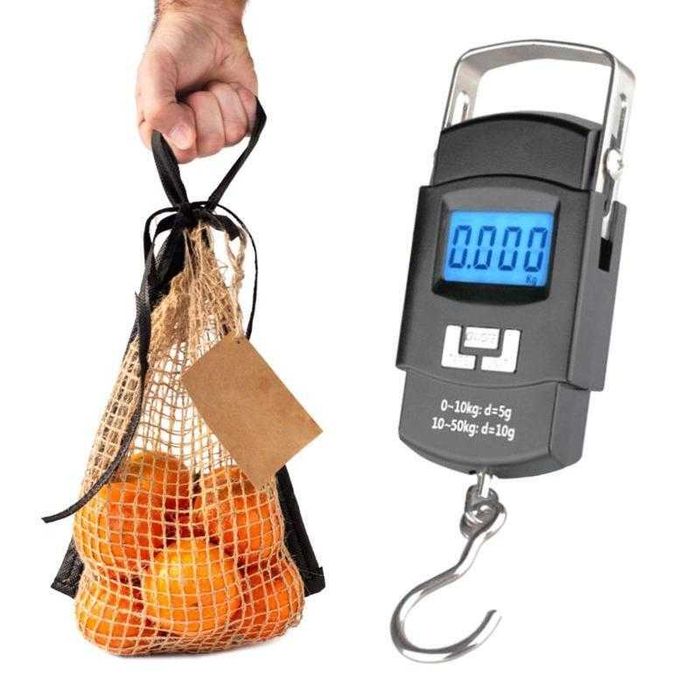 Balança digital portátil de bagagem, alimentos, etc. até 50 Kg
