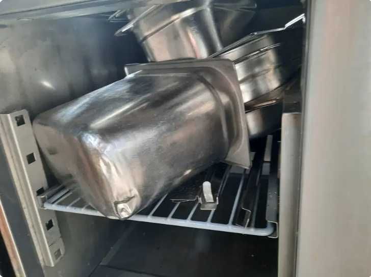 Lada chłodnia komercyjna ze stali nierdzewnej do lodów SH900