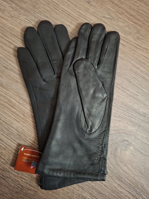 Перчатки жіночі , натуральна шкіра, розмір 8