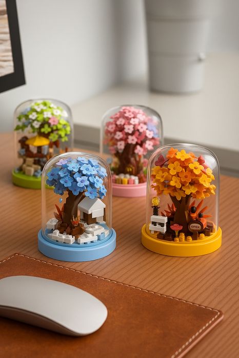 3д Конструктор лего Lego «Деревенский домик» (весна, лето, осень, зима