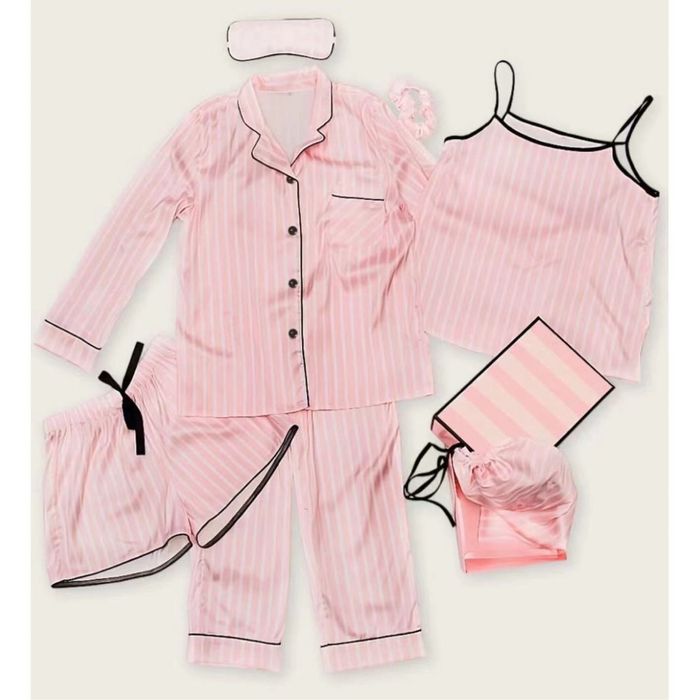 Дитяча піжама в стилі Victoria’s Secret рожева, 134/140/146/152/158