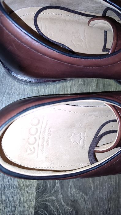 ECCO Мужские классические туфли 47 размер кожаные