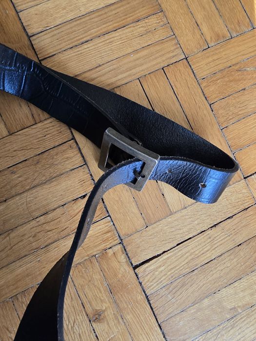 Pasek zara skórzany