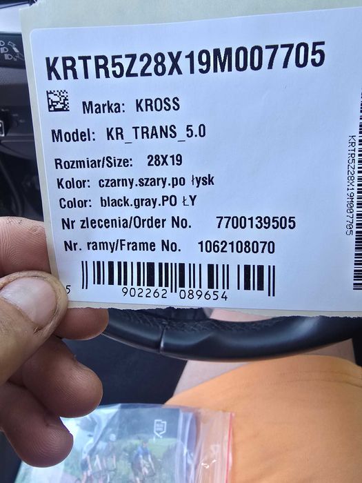 Rower KROSS KR trans 5.0