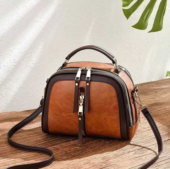 Жіноча женская кожаная сумка сумочка женский клатч с ремешком 2в1