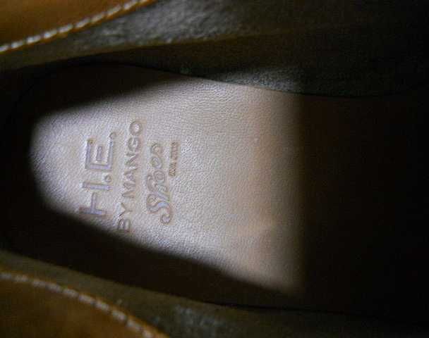 Новые классические ботинки, "H.E. BY MANGO" (США), размер 42