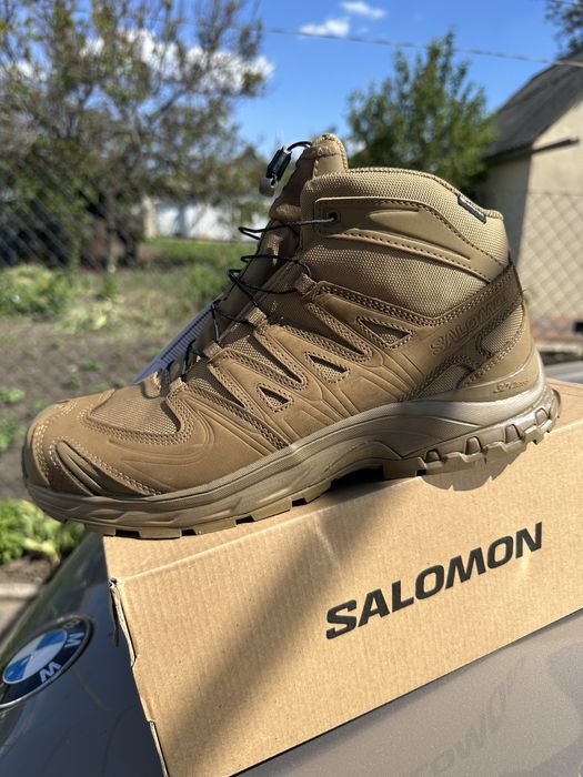 Продам берци ботинки Salomone 43 27.5 coyote/brown