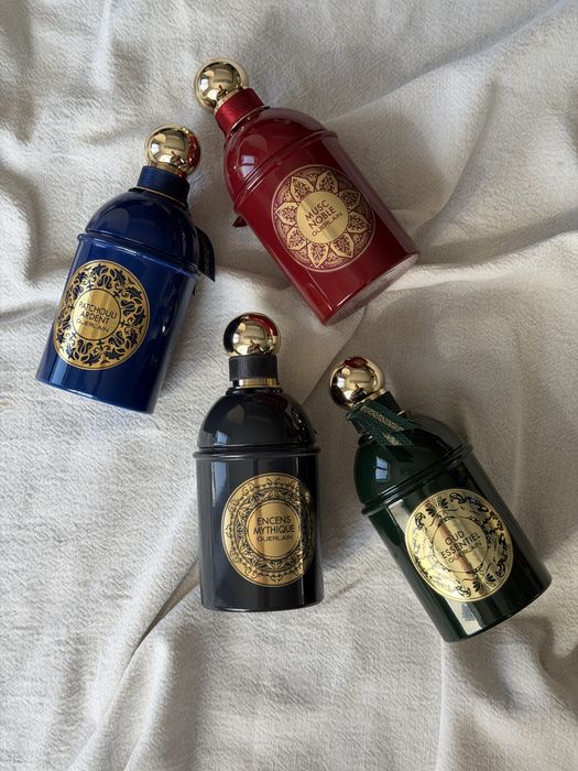 Guerlain Patchouli Ardent, Musc Noble, Oud Essentiel, Encens Mythique