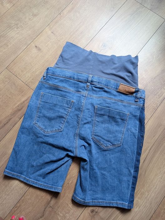 Krótkie spodenki ciążowe roz. 40 L Esprit jeansowe