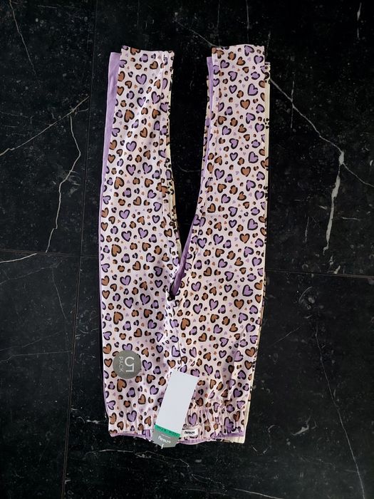 Legginsy 5 sztuk 6-7l 116-122cm  nowe