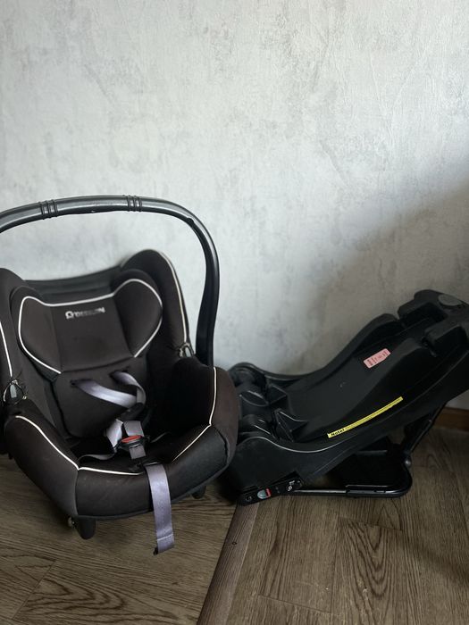 Автолюлька + база Gesslein Baby-Go2 (0–13 кг), автокресло, автолюлька