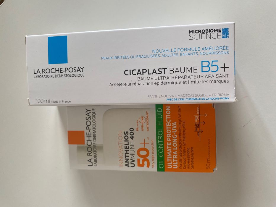 ZESTAW La Roche-Posay: Cicaplast Baume B5+ 100ml + Anthelios UVMune 400 SPF50+