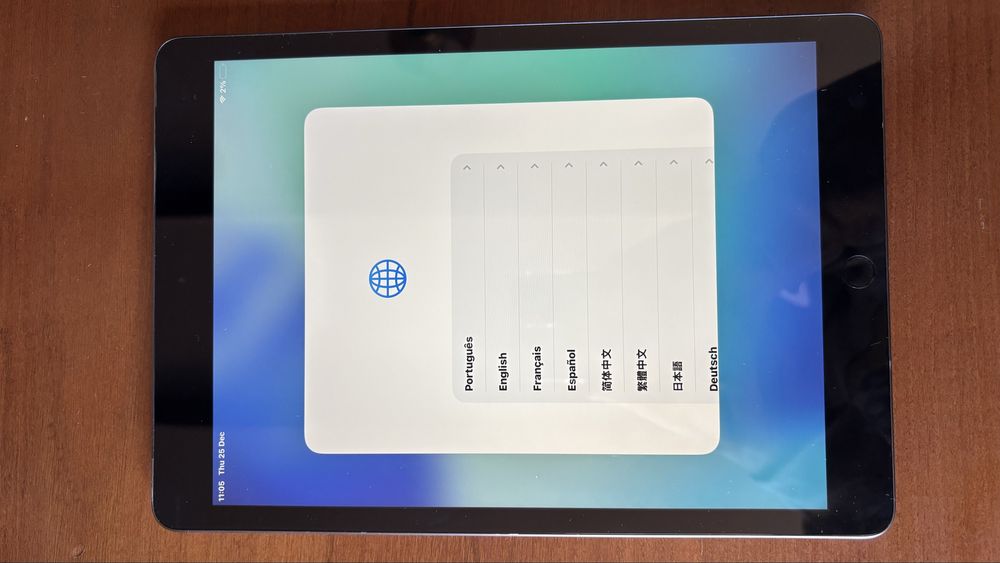 Ipad 9.7 2017 com capa de oferta