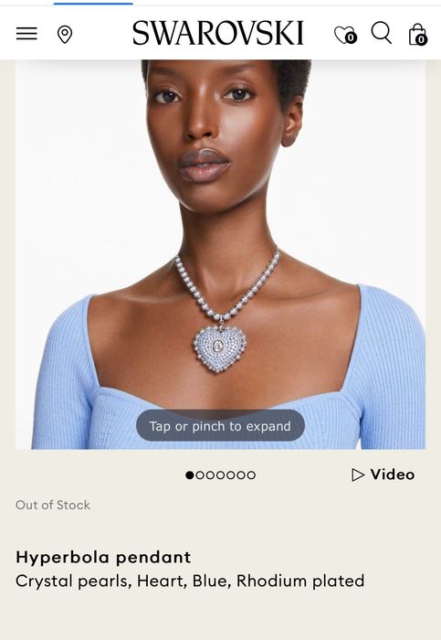 Підвіс Swarovski Huperbola