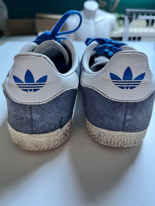 Adidas Gazelle zamszowe niebieskie roz.35