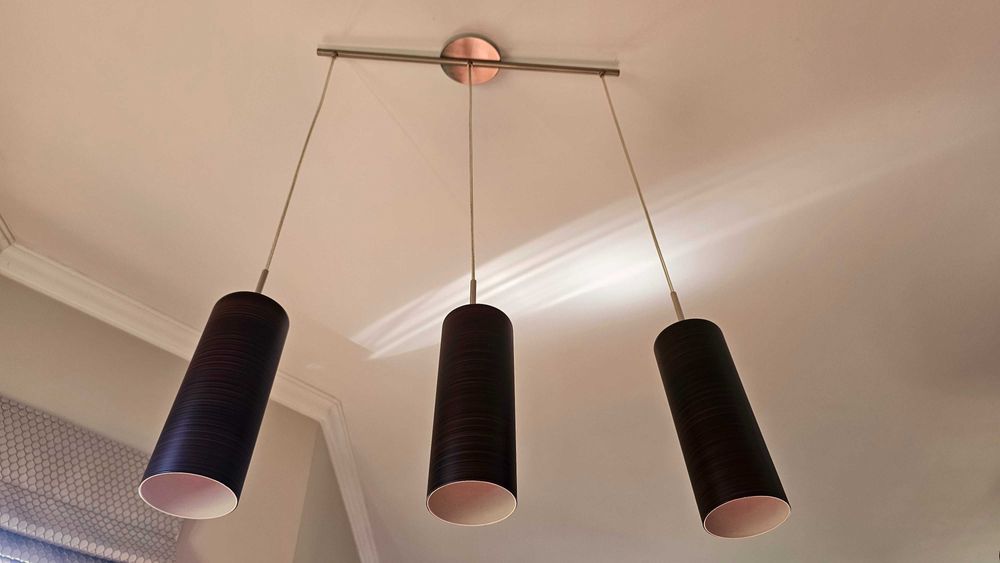 Lampy oświetleniowe komplet 5 elementów do salonu, nowoczesne.