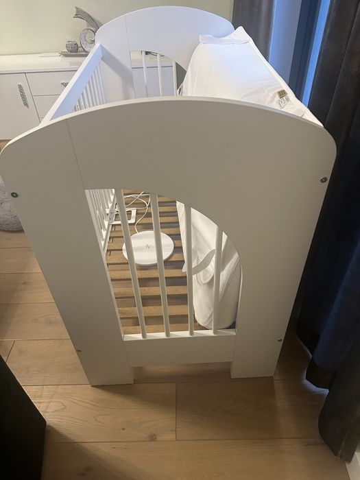 Łózeczko jak nowe białe