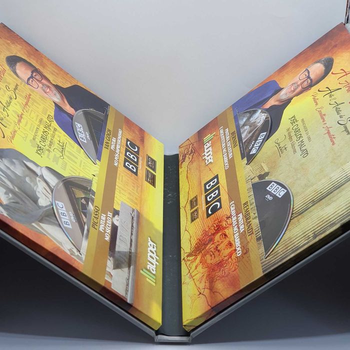 História Da Humanidade - A Arte Universal (5Volumes+4xDVD) - Ref. PAR7, VS-VI