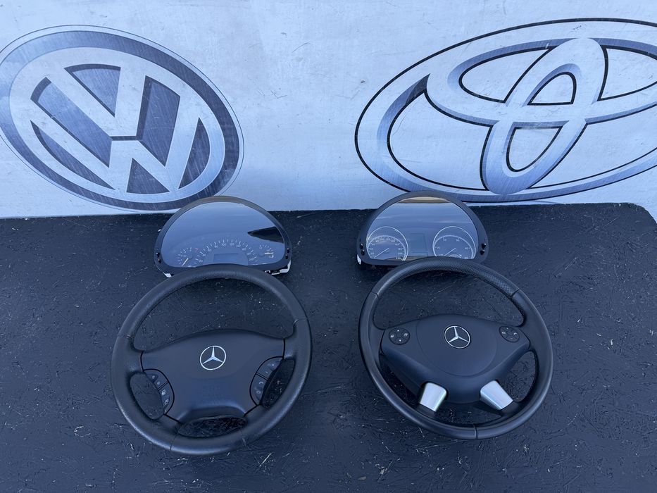 Vito 639 Viano Руль кермо мультируль щиток Віто Віано шлейф