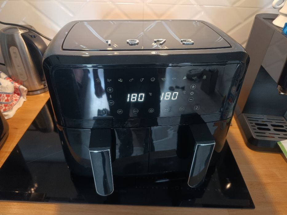 Air fryer Silver Crest 1973 podwójny 2600W dwukomorowa frytownica