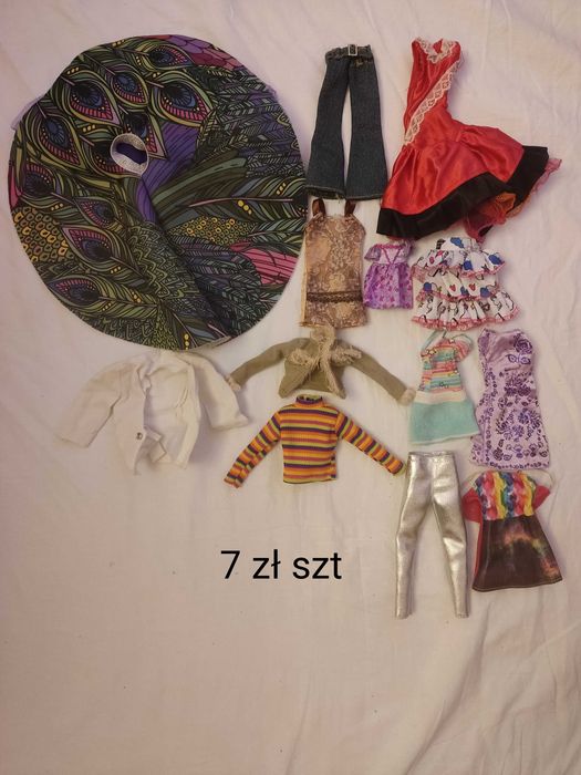 Lalki Barbie ubranka