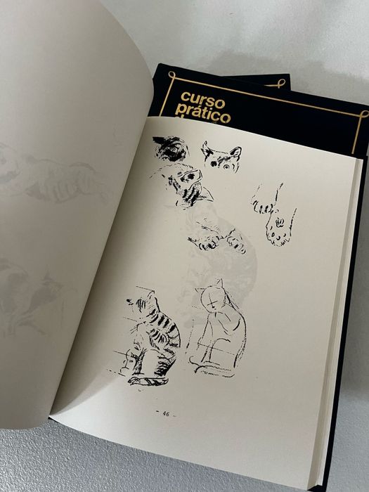 Conjunto livros - curso pratico de desenhor ilustrador