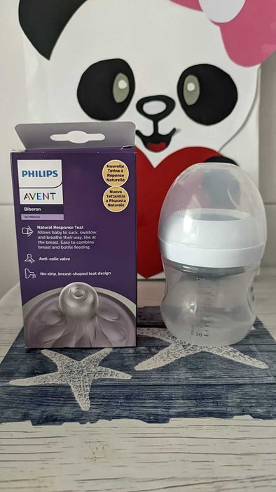 Biberão Philips Avent - Natural Response 125ml