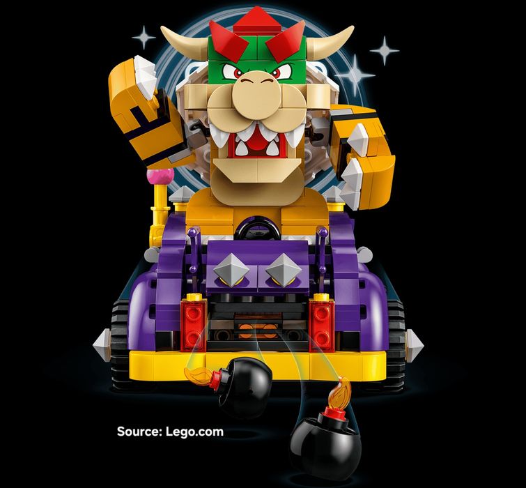 ENVIO GRATIS-LEGO 71431 Bowser's Muscle Car (Super Mario)