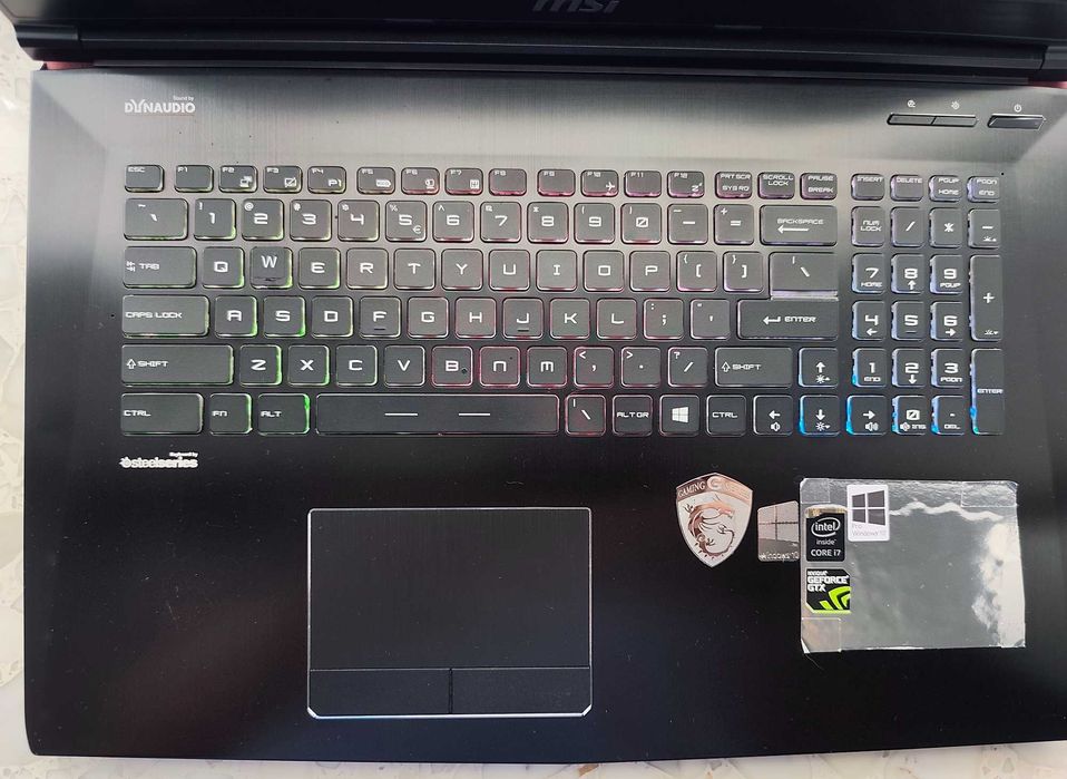 Laptop MSI GE72 2QF Apache Pro  i7 Windows 10  GTX 970M 17" FHD