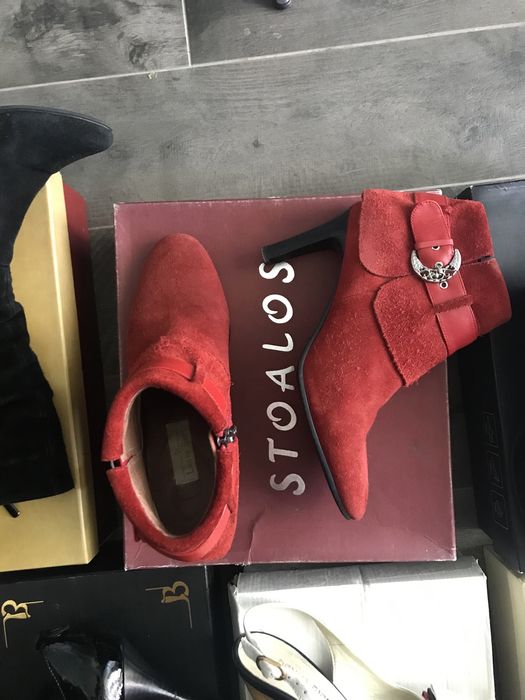 ЦУКЕРКИ на набір ~36р (одним лотом) ECCO, кожа, замш та ін.