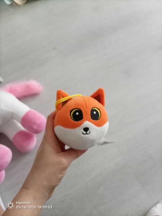 Maskotka lisek 9 cm