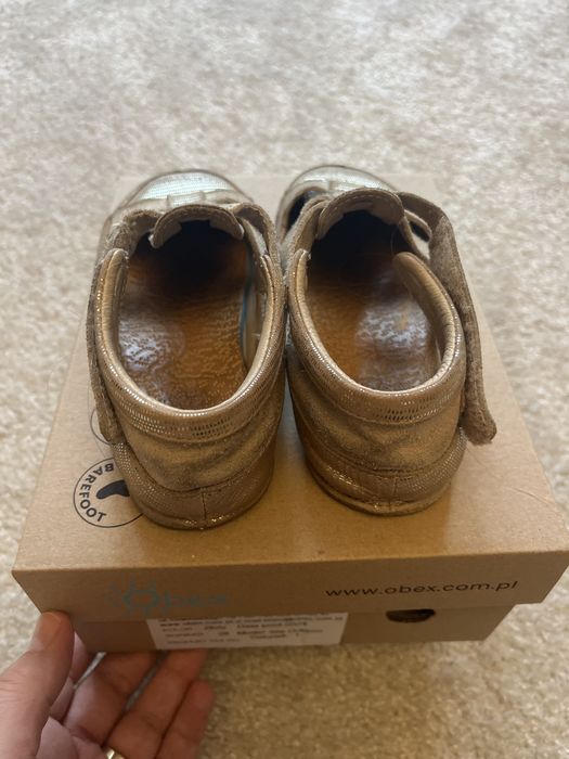 Obex zlote papcie skora 28