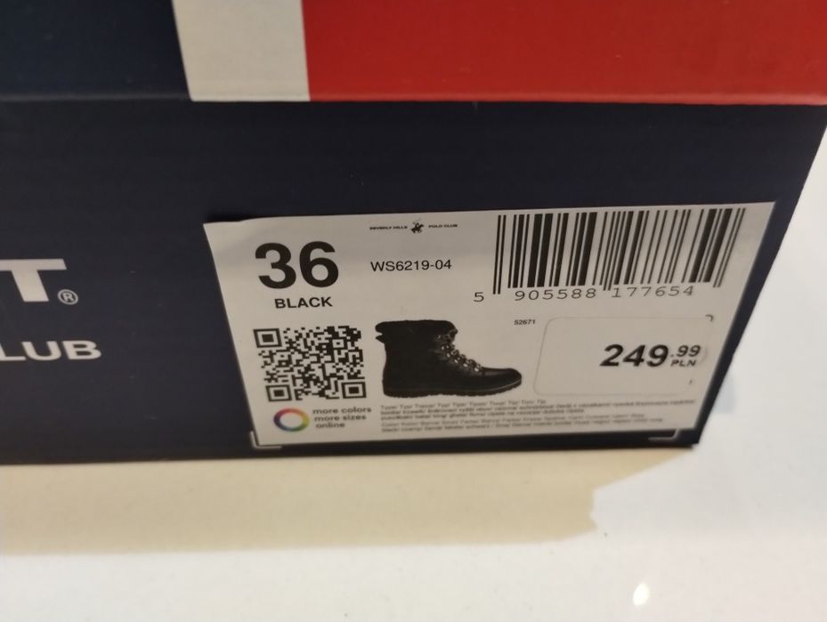 Buty zimowe Beverly Hills Polo Club roz 36